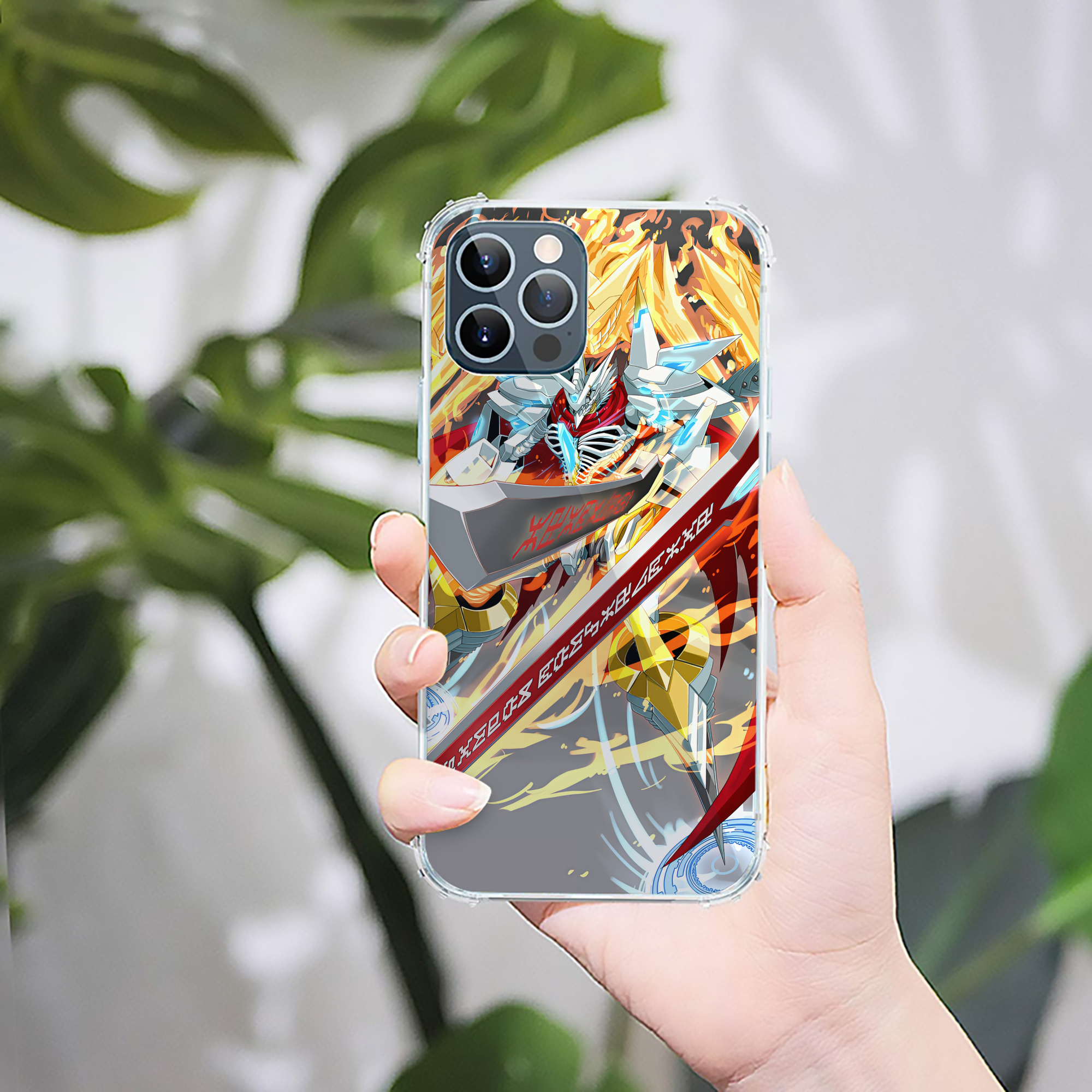 （画像用） Digimon デジタルモンスター/デジモン 【iPhone 12シリーズ対応】透明スマホケース（クリアソフトケース）